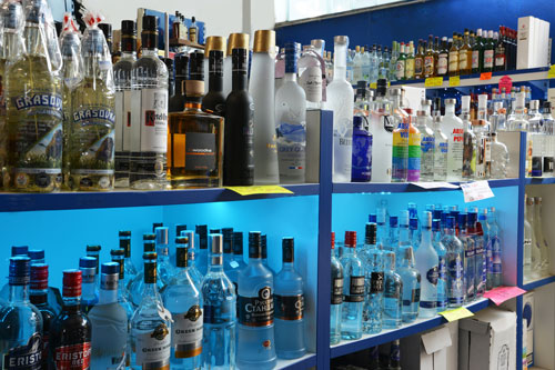 Vodka in großer Auswahl bei ixi Getränkevertrieb Frankfurt Hausen Rödelheim