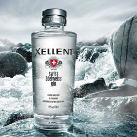 Xellent Swiss Edelweiss Gin bei ixi-Getränke Frankfurt Hausen